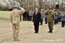 V obrazoch: Slvnostn rozlka  UNFICYP/ RS Afganistan s termnom rotcie marec 2017